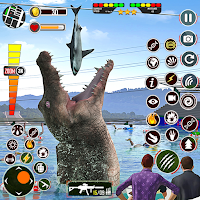 Hungry Animal Crocodile Games