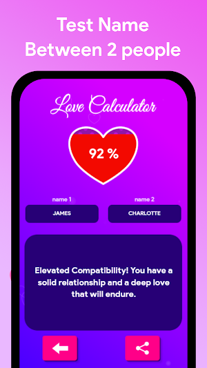 Love Calculator by name Screenshot 1