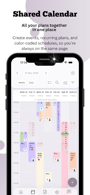 Weekenduo: Couple Planner Screenshot 1