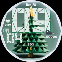 Polygon Tree Watch Face