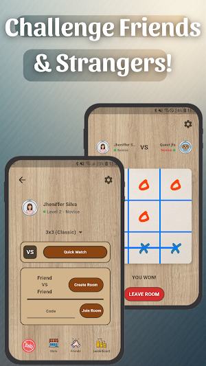 Tic Tac Toe Online: 2 Player Screenshot 2