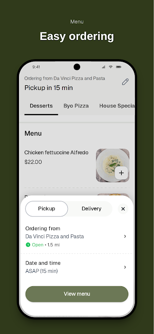 Da Vinci Pizza and Pasta Screenshot 2