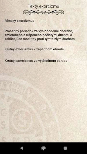Rituál exorcizmu Screenshot 1