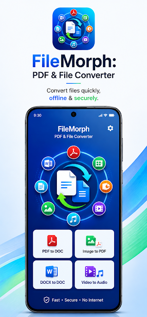 FileMorph: PDF&File Converter Screenshot 0