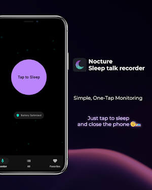 Nocturne: Sleep Talk Recorder Screenshot 0