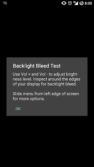 Backlight Bleed Test Screenshot 0