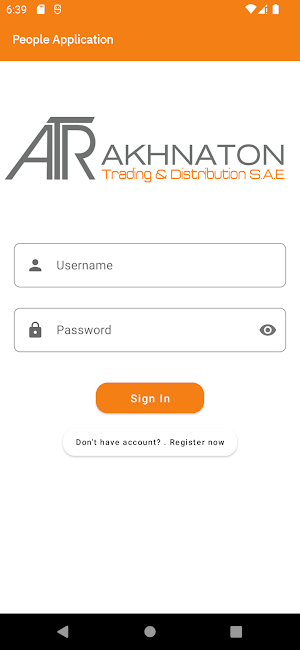 ATR People App Screenshot 1