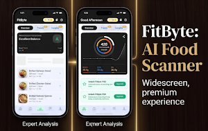 FitByte: AI Food Scanner Screenshot 0