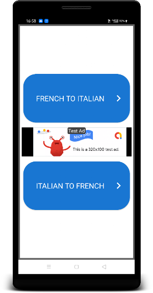 French To Italian  Dictionary Screenshot 0