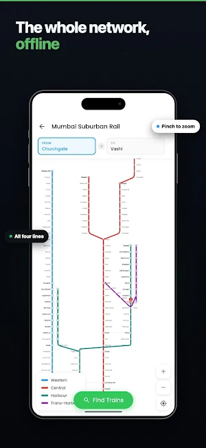 Mumbai Local: Train Timetable Screenshot 3