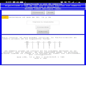 Aritmética Ejercicios Screenshot 3