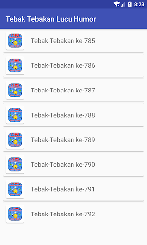 1500 Tebak-Tebakan Humor Lucu Screenshot 3