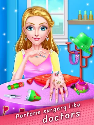 Hand Skin Doctor - Hospital Game Screenshot 0