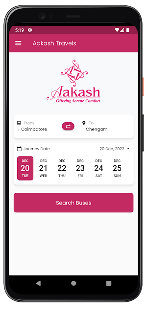Aakash Travels Screenshot 1