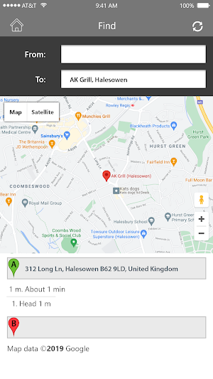 AK Grill, Halesowen Screenshot 1