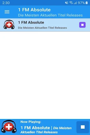 1 FM Absolute Radio App CH Free Online Screenshot 0