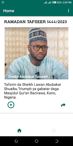 Sheikh Abubakar Triumph Tafsir Screenshot 0