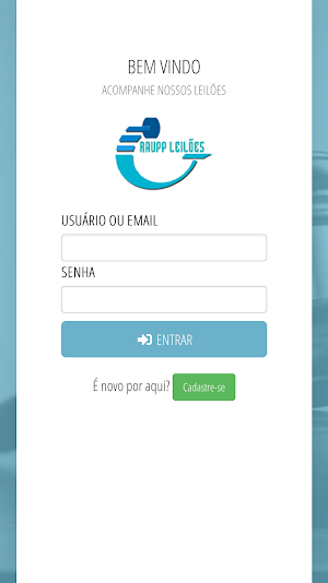 Raupp Leilões Screenshot 0