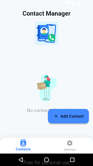 Contact Manager Screenshot 0