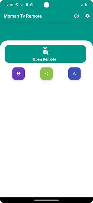 Remote Control for Mpman Tv Screenshot 0