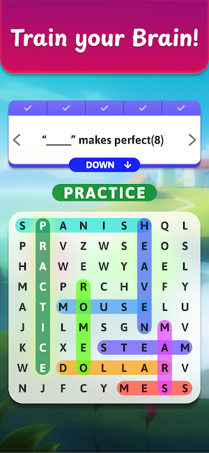 Crossword Search: Word Puzzles Screenshot 2