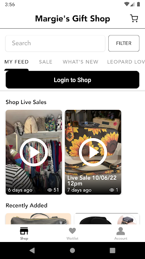 Margie's Gift Shop Screenshot 1