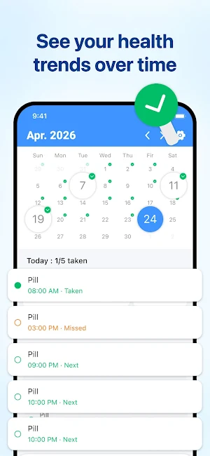 MyMeds – Pill & Health Tracker Screenshot 2