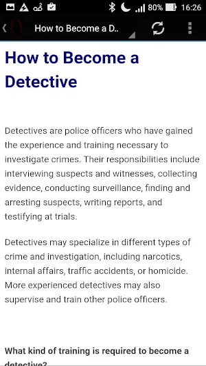 How to Become a Detective Screenshot 1