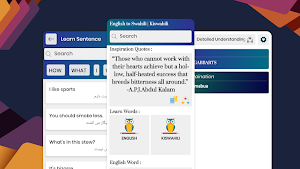 Swahili English Translator-Free Swahili Dictionary Screenshot 3