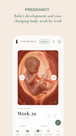 Her Journey: Cycle to Baby Screenshot 1