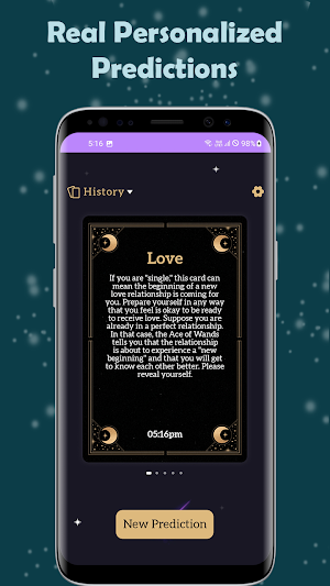 Daily Tarot Fingerprint Scan Screenshot 2