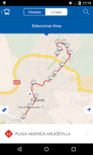 Cáceres Bus - APP Oficial Screenshot 2