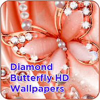Diamond Butterfly HD Wallpaper