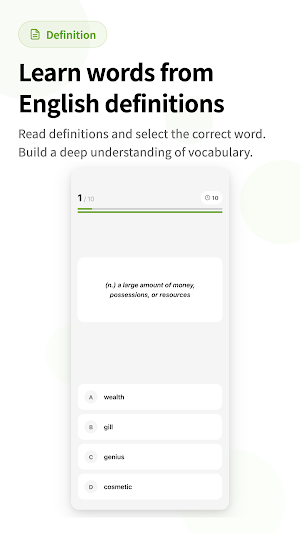 Eiken Pre-2 1800 Vocabulary Screenshot 0