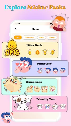 Sticker Maker - Dandeez Emoji Screenshot 1
