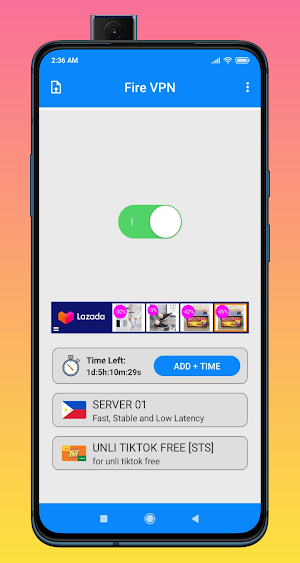 Fire VPN Philippines Screenshot 0