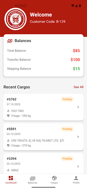 Elbahar Cargo – Fast Shipping Screenshot 1