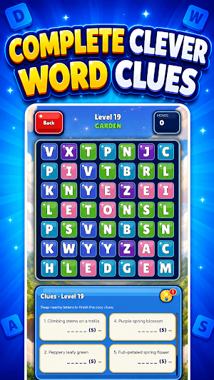 Swap & Solve: Word Puzzle Screenshot 1