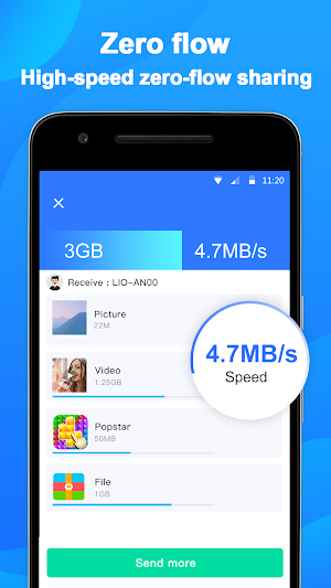Fast Share Apps - Safe Transfer and Share Files Screenshot 3