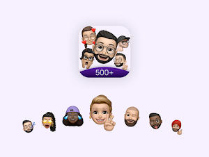 500+ Memoji Stickers - WA Screenshot 0