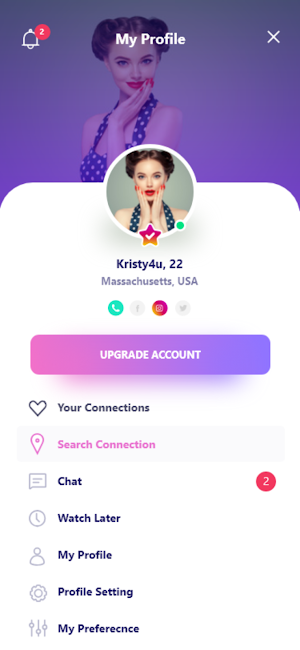 Connection - Swipe Match Chat Screenshot 3