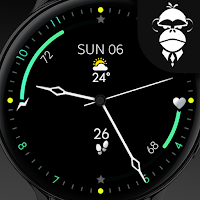 Minimal Black v18 Watch Face