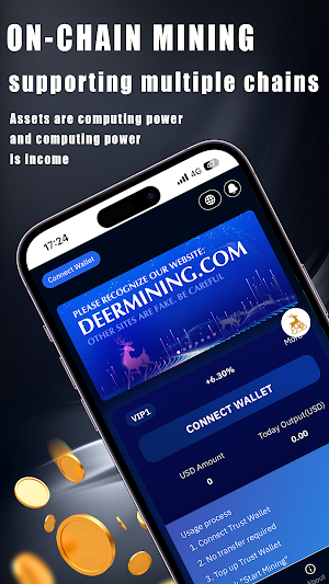 DeerMining On-chain work Screenshot 0