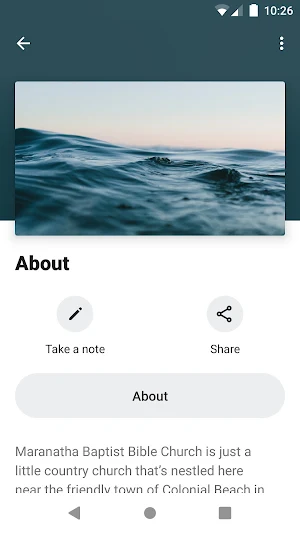 Maranatha Baptist Bible Church Screenshot 1