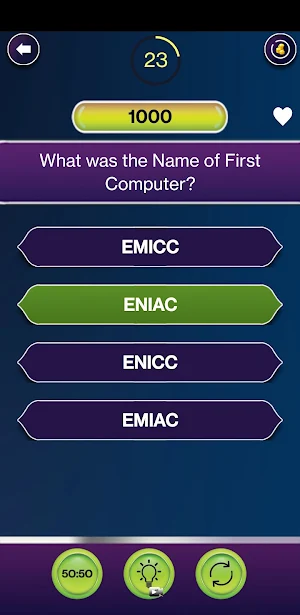 KBC Quiz in English Screenshot 0