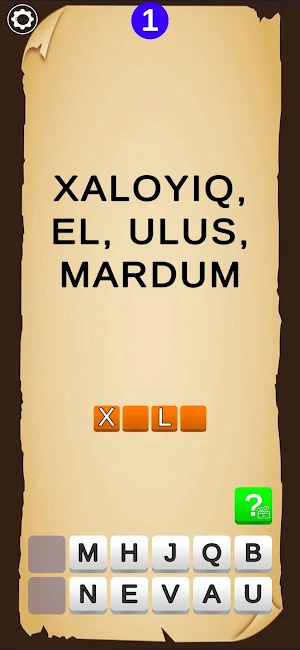 O'xshash so'zlar o'yin Screenshot 0