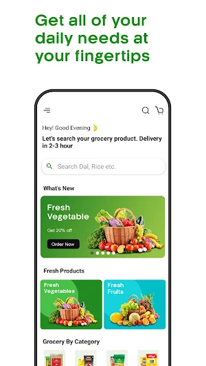 ToGo Cart: Grocery & vegetable Screenshot 0