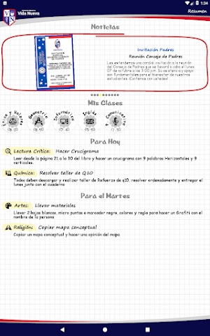 Agenda Virtual - IEVN Screenshot 3