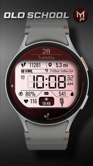 OLD SCHOOL - Watch face Screenshot 3