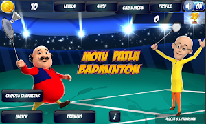 Motu Patlu Badminton Screenshot 0